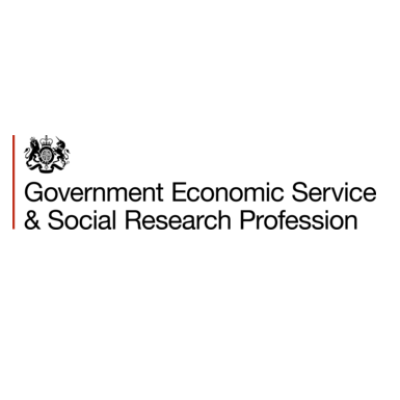 Logo for Government Economic Service & Social Research Profession