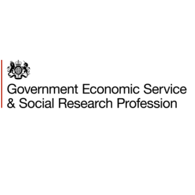 Logo for Government Economic Service & Social Research Profession