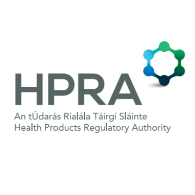 Logo for Health Products Regulatory Authority (HPRA)