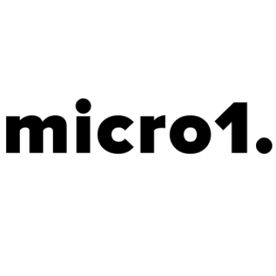 Logo for micro1.