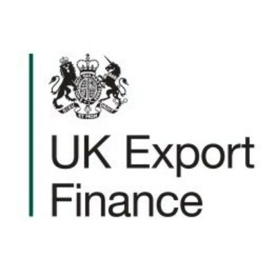 Logo for UK Export Finance