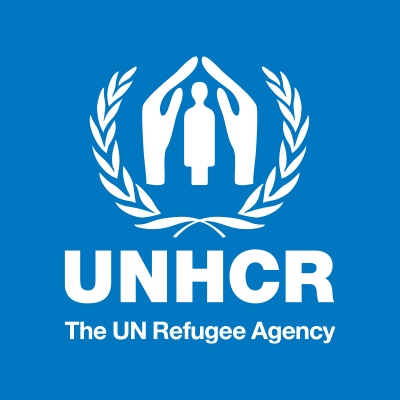 Logo for UNHCR, the UN Refugee Agency